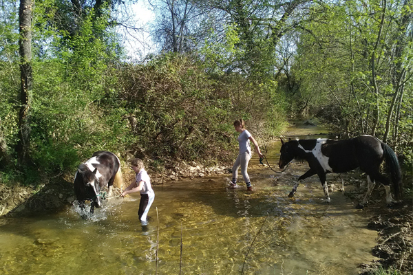 baignade dans le Banassou